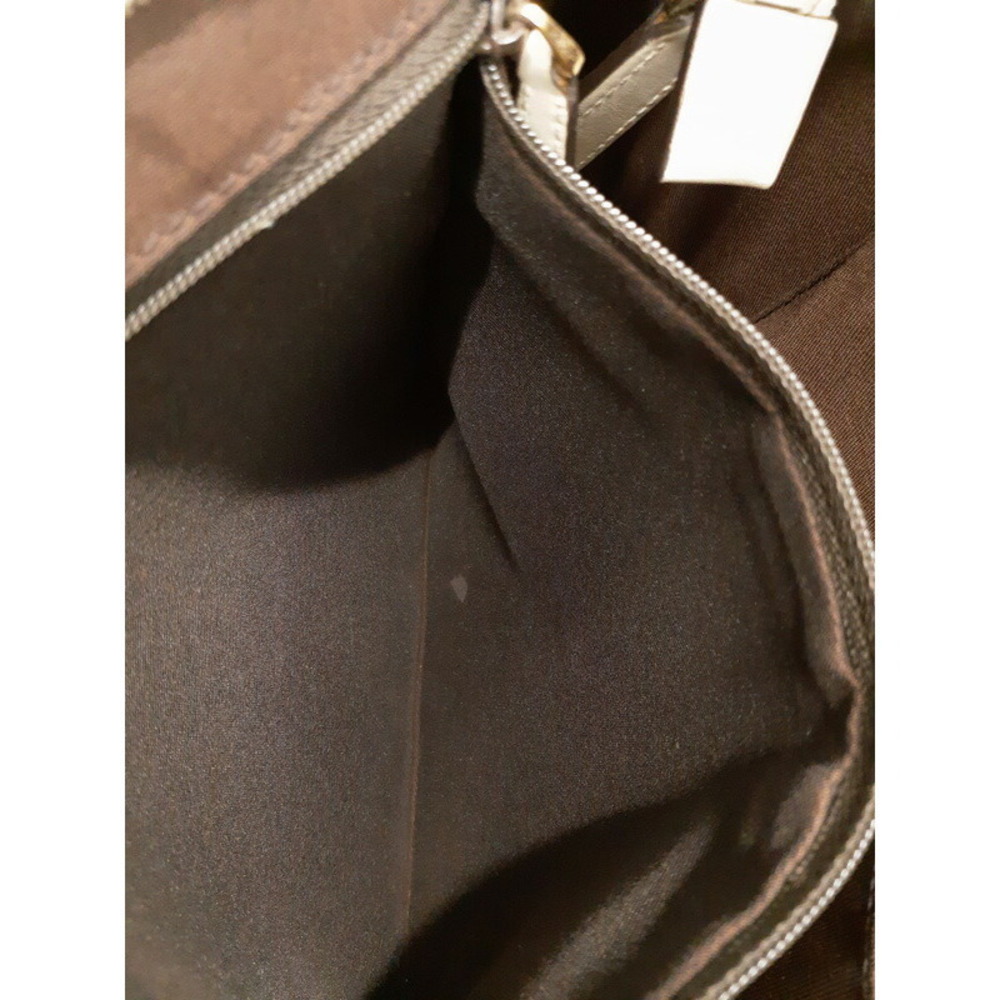 Gucci crossbody beige GG ebony bag canvas Brown - Picture 9 of 9